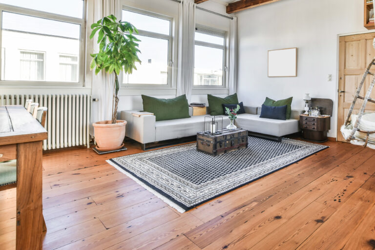 The living room of a modern apartment
